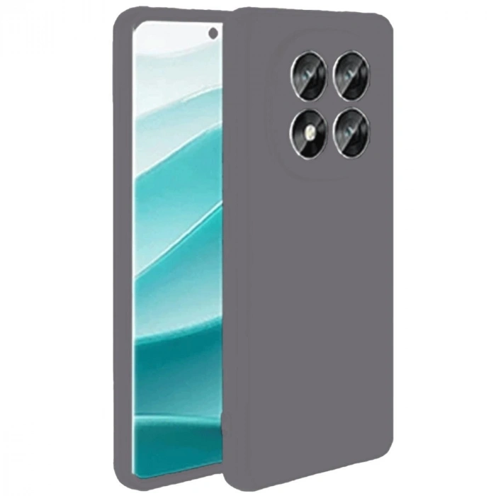 MARSİLYAN™- Xiaomi Redmi Note 14 Pro 4g Kılıf First Silikon - Gri