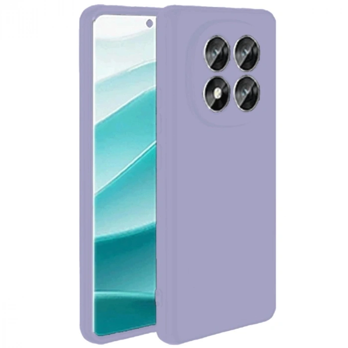 MARSİLYAN™- Xiaomi Redmi Note 14 Pro 4g Kılıf First Silikon - Lila