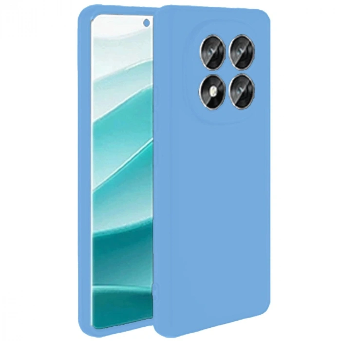 MARSİLYAN™- Xiaomi Redmi Note 14 Pro 5g Kılıf First Silikon - Mavi
