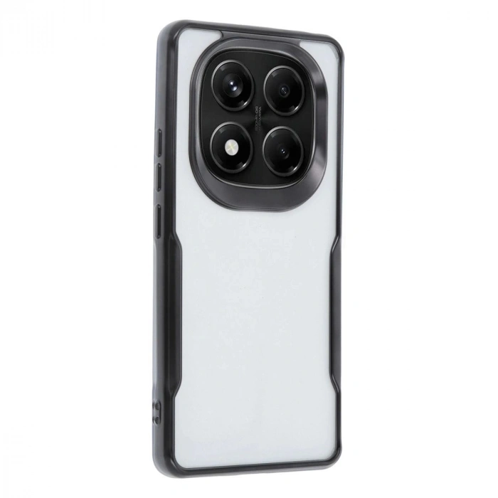 MARSİLYAN™- Xiaomi Redmi Note 14 Pro Plus Kılıf Boyi Silikon Kapak - Siyah