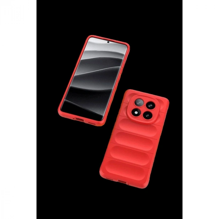 MARSİLYAN™- Xiaomi Redmi Note 15 4g Optimum Silikon - Kırmızı