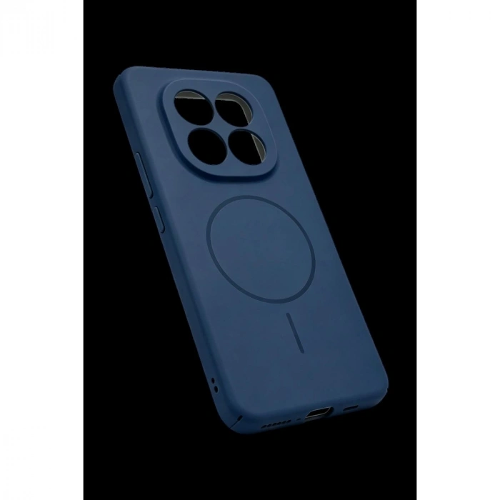 MARSİLYAN™- Xiaomi Redmi Note 15 Pro 4g Mika Pc Magsafe Kapak - Mavi