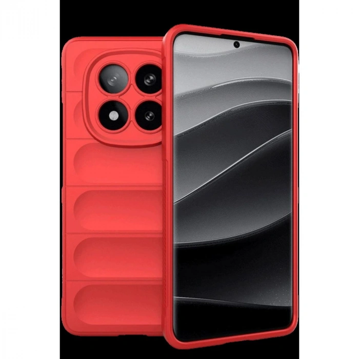 MARSİLYAN™- Xiaomi Redmi Note 15 Pro 4g Optimum Silikon - Kırmızı