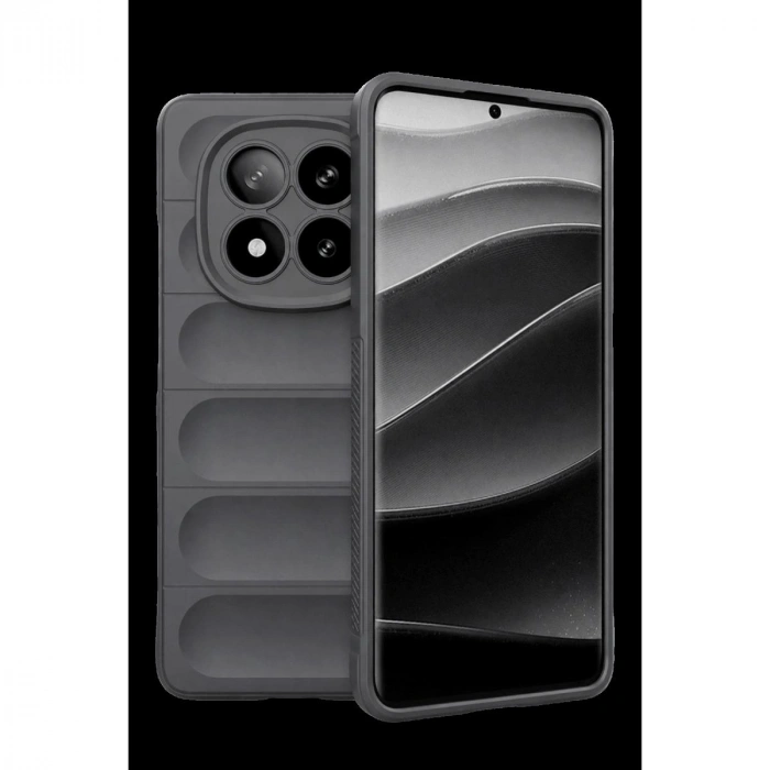 MARSİLYAN™- Xiaomi Redmi Note 15 Pro 5g Optimum Silikon - Gri