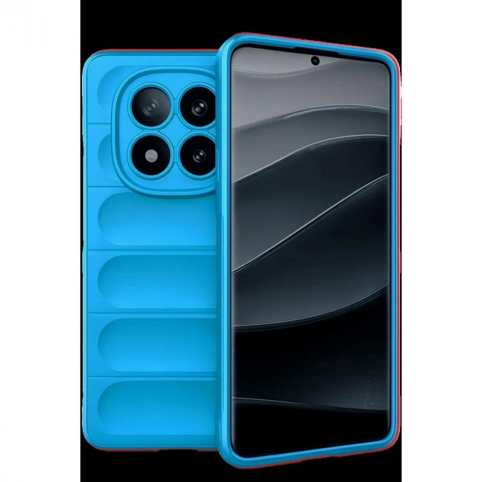 MARSİLYAN™- Xiaomi Redmi Note 15 Pro 5g Optimum Silikon - Sky Blue