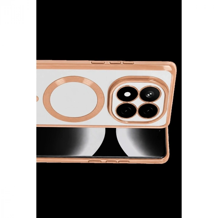 MARSİLYAN™- Xiaomi Redmi Note 15 Pro Plus 5g Kross Magneticsafe Kapak - Rose