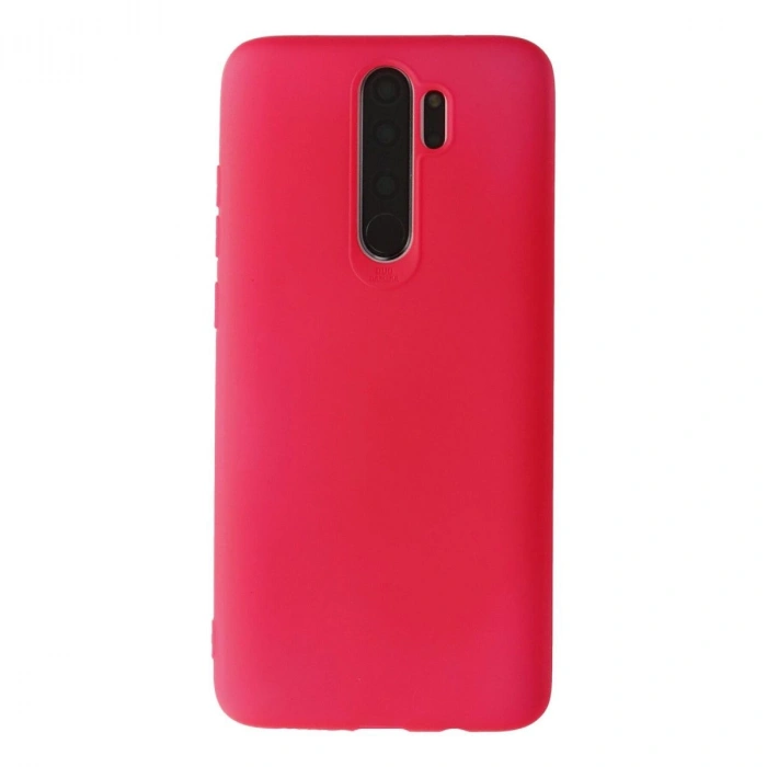 MARSİLYAN™- Xiaomi Redmi Note 8 Pro Kılıf First Silikon - Pembe