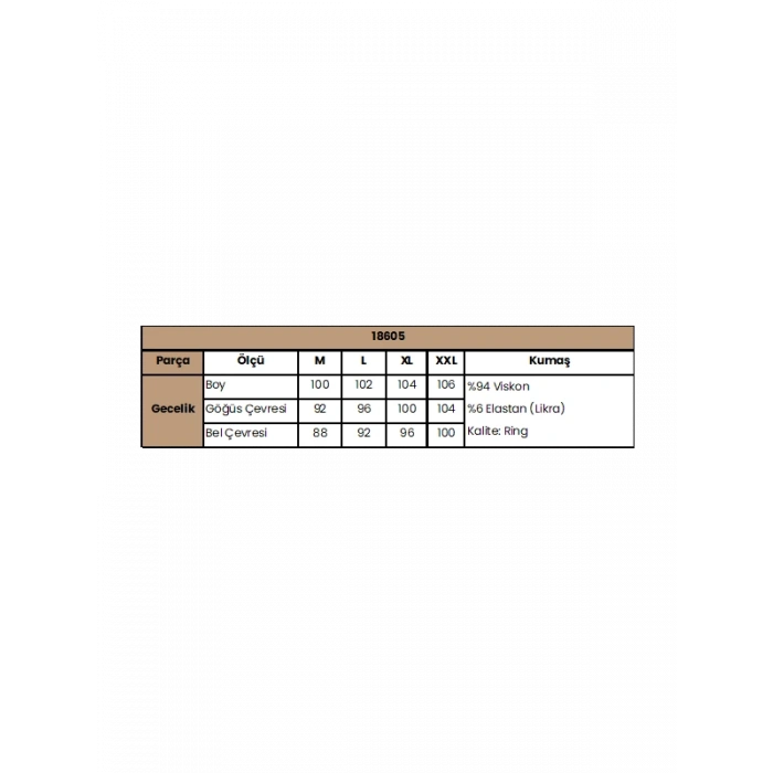 MARSiLYAN-  Yakası Kolu Omzu ve Etek Ağzı Dantelli Önü Düğmeli Gecelik