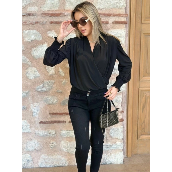 MARSiLYAN- Yüksek Bel Likralı Jean Pantolon 90 Cm