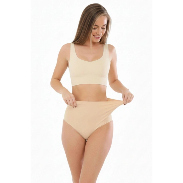 MARSiLYAN- YÜKSEK BEL SLİP KORSE  KADIN AK4202