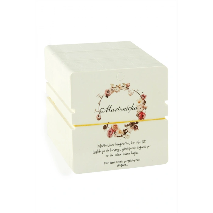 Marteniçka Bileklik Kartı