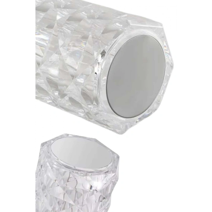 Masa Ve Gece Lambası Şık Ve Dayanıklı Sensörlü Şarjlı Kristal Lamba