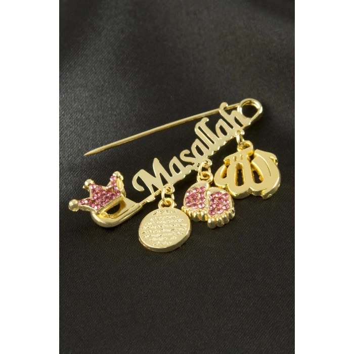 Maşallah Yazılı Broş