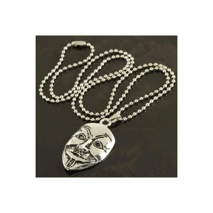 Maske Metal Kolye