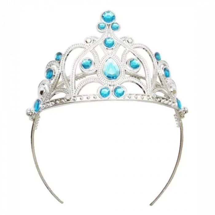 Mavi Taşlı Prenses Tacı