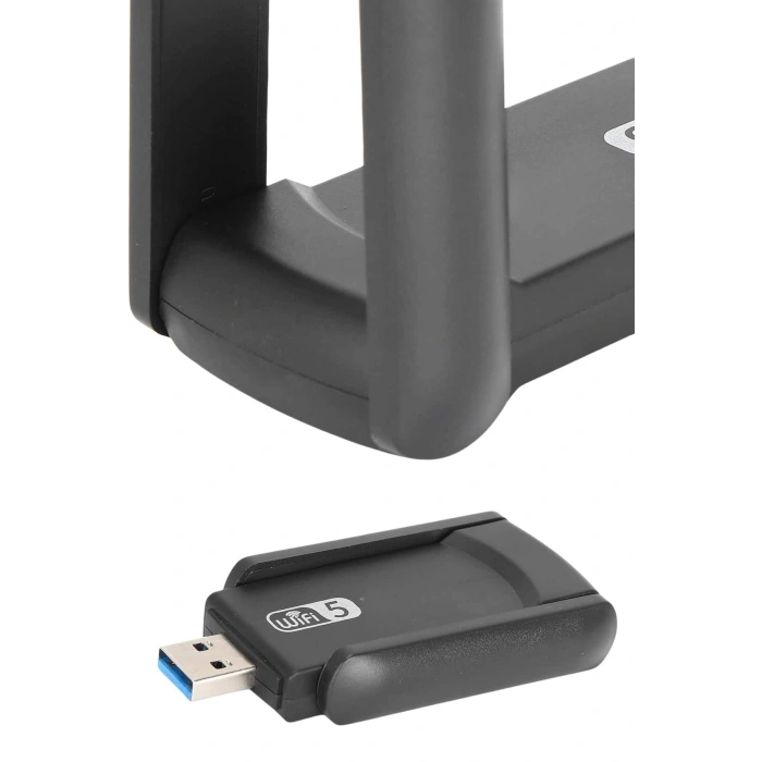 Mbps Wifi Alıcı Kablosuz Wifi Adaptörü Çift Band Çift Antenli