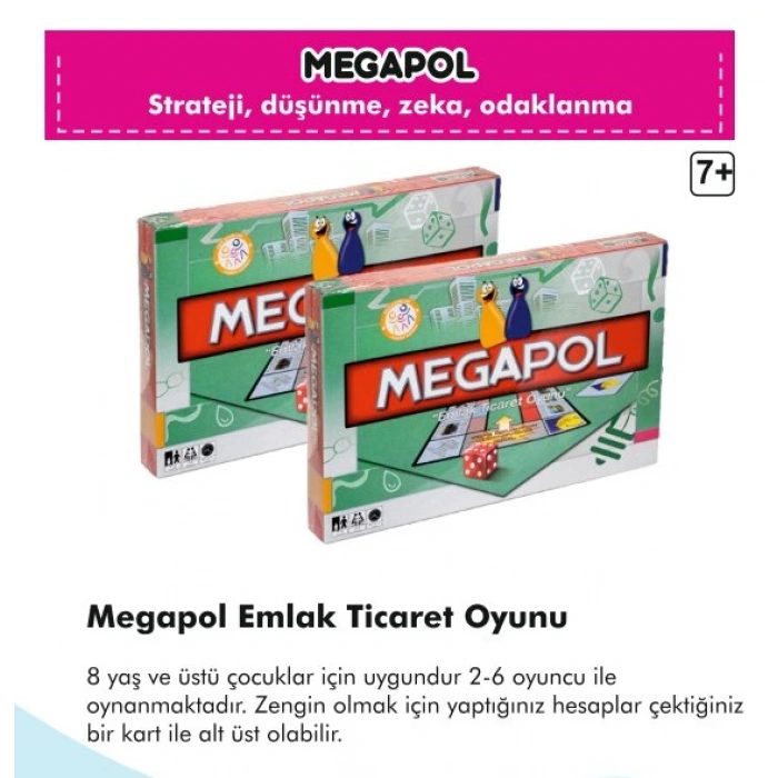 Megapol Gayrimenkul Emlak Ticareti Oyunu