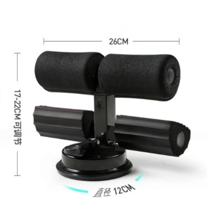 Mekik Çekme Spor Aleti Ayak Destekli Vantuzlu