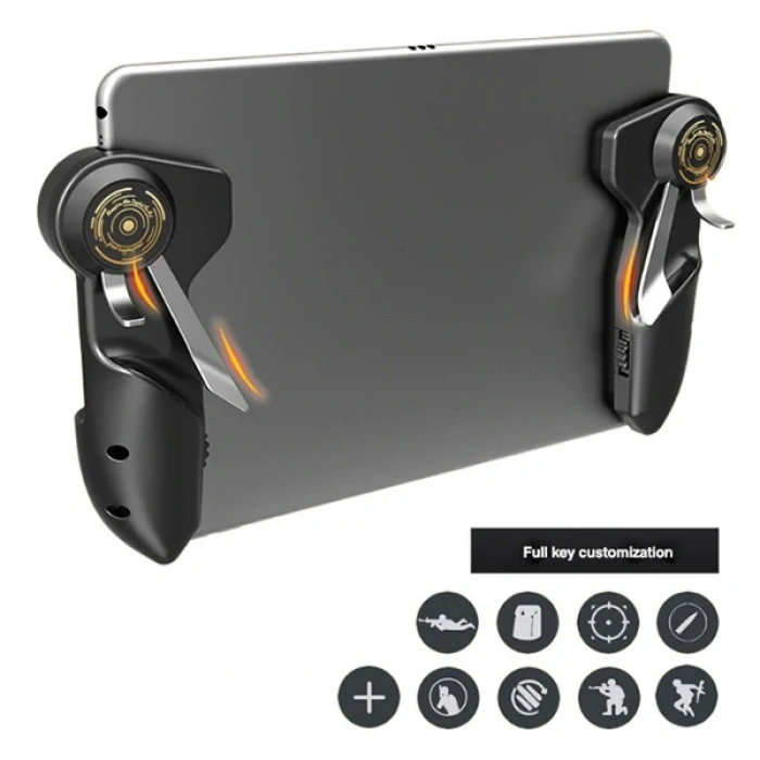 Memo Akpad6k İpad Tablet İçin 6 Parmak Tetik Pubg Mobile Joystick