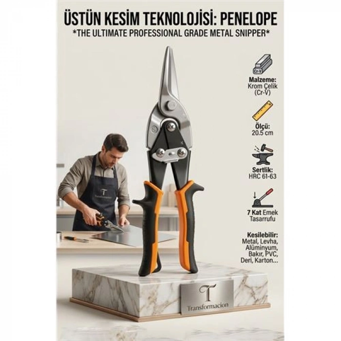 Metal Kesme Makası Penelope 715293