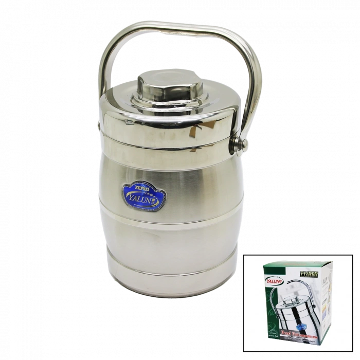 METAL KOVA 3LÜ SEFER TASI SAKLAMA KABI 1.6LT (4887)