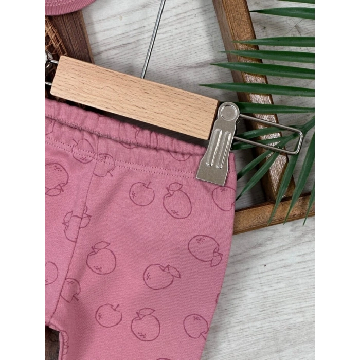 Mevsimlik Yenidoğan 5li Bisiklet Yaka Kız Bebek Hastane Çıkış Seti