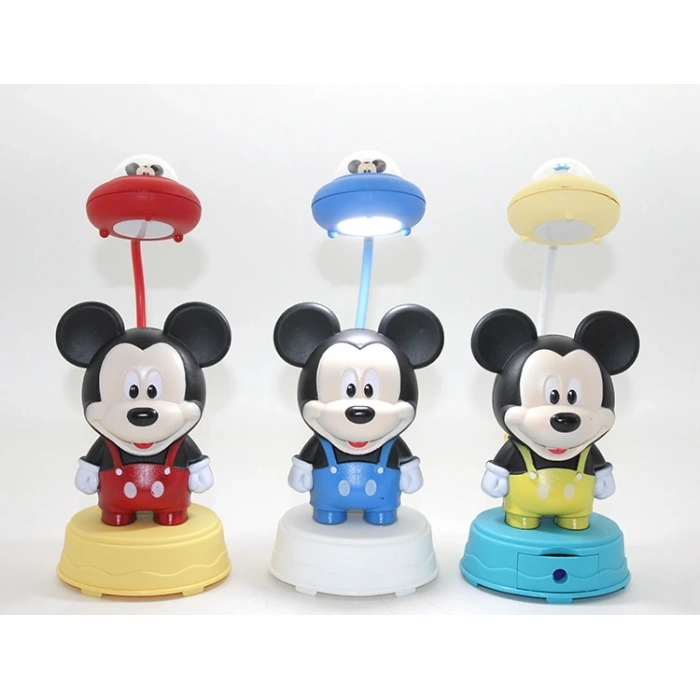 Mickey Mouse Masa Üstü Lamba Usb Şarjlı Model 2