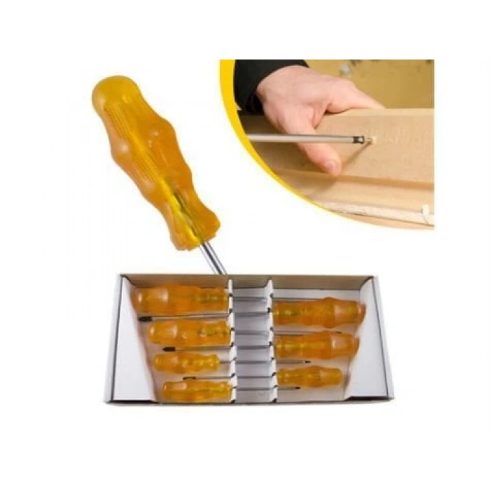 Mıknatıs Uçlu Tornavida Seti (7li)