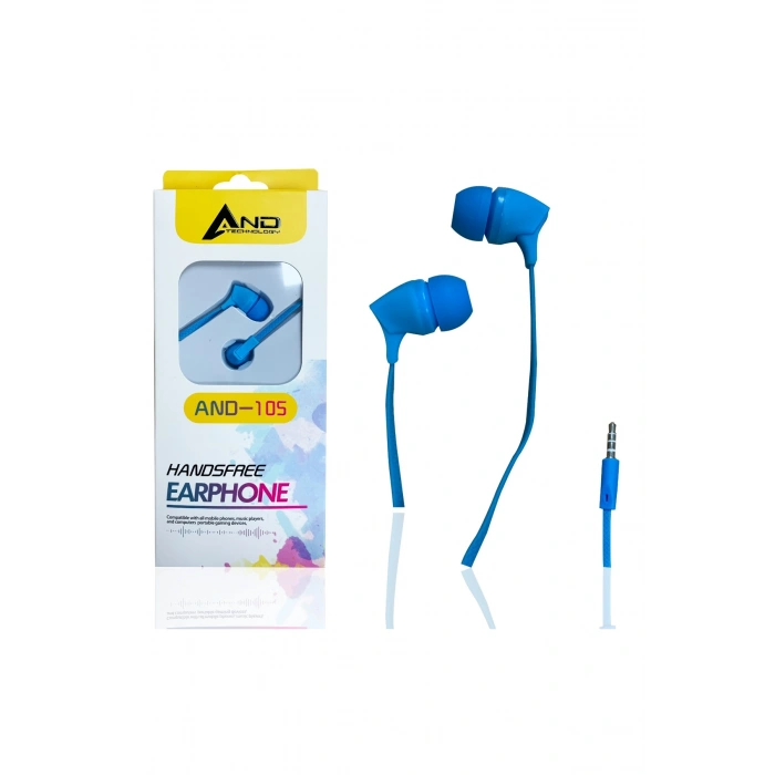 Mikrofonlu Kulakiçi Kulaklık Karışık Renk -And-105