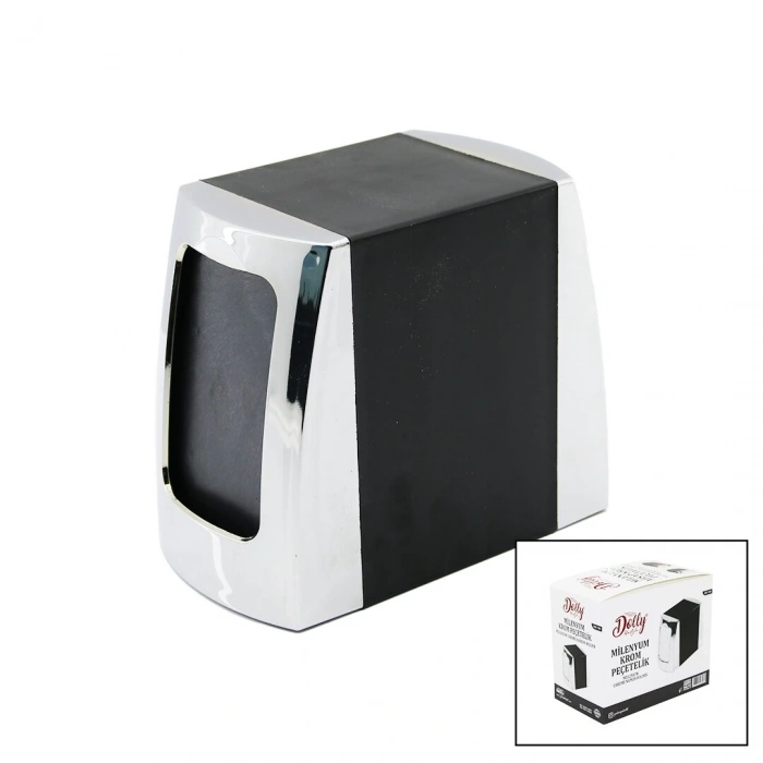 MİLENYUM KROM ÇİFT TARAFLI YAYLI PEÇETELİK (4887)