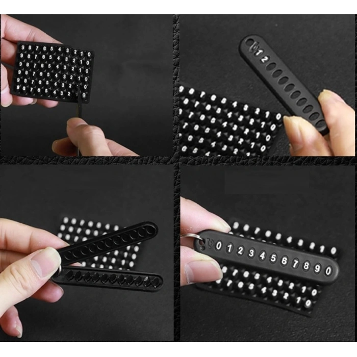 Mini Anahtarlık Çok Amaçlı Numaratör