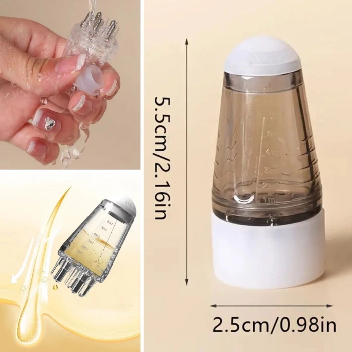 Mini Saç Derisi ve Cilt Bakım Serum Aplikatörü Saç Serum Şişesi (4887)