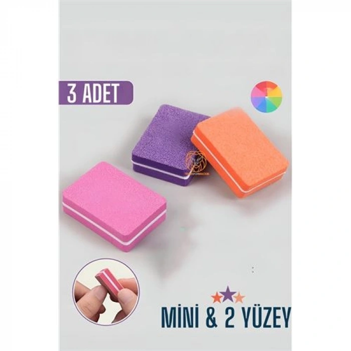 Mini Tırnak Törpüsü 100/180 Grid  3 Adet 720723