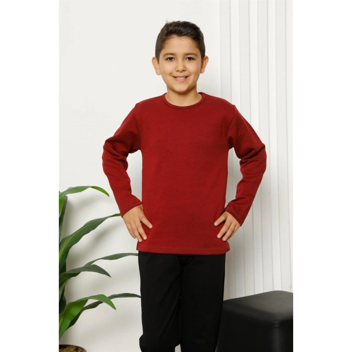 MİRAY- Çocuk Pamuk Uzun Kollu Pijama Takımı