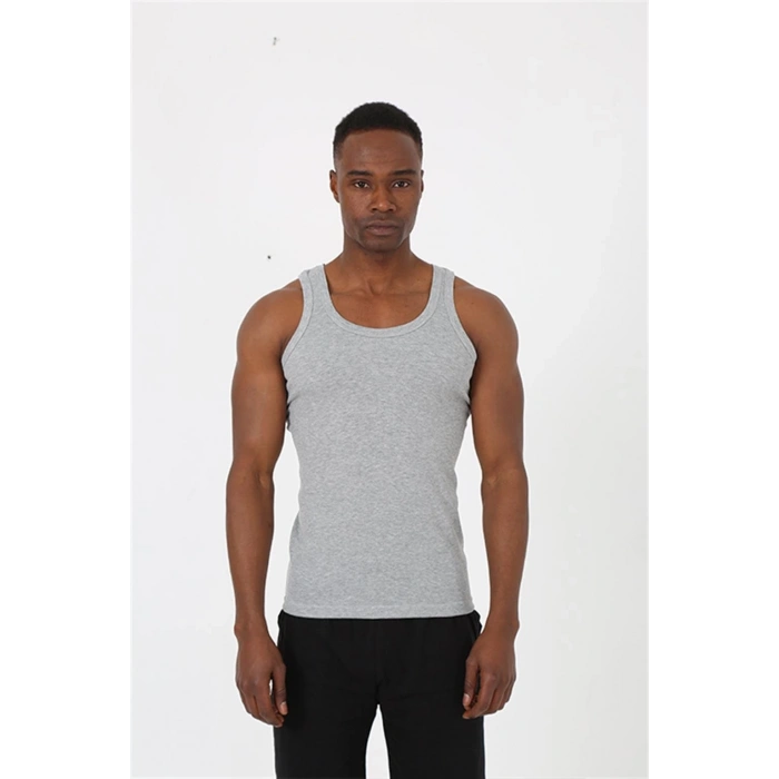 MİRAY- Erkek Gri Sporcu Ribana Atlet