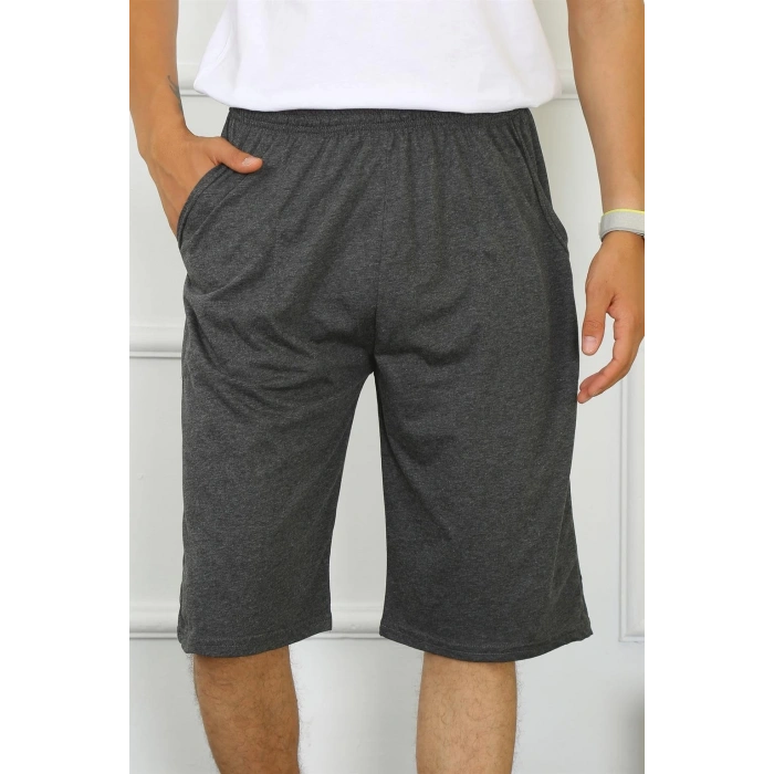 MİRAY- Erkek Pamuk Antrasit Kapri