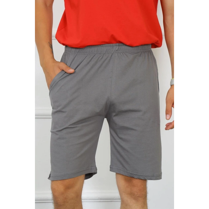 MİRAY- Erkek Pamuk Füme Şort