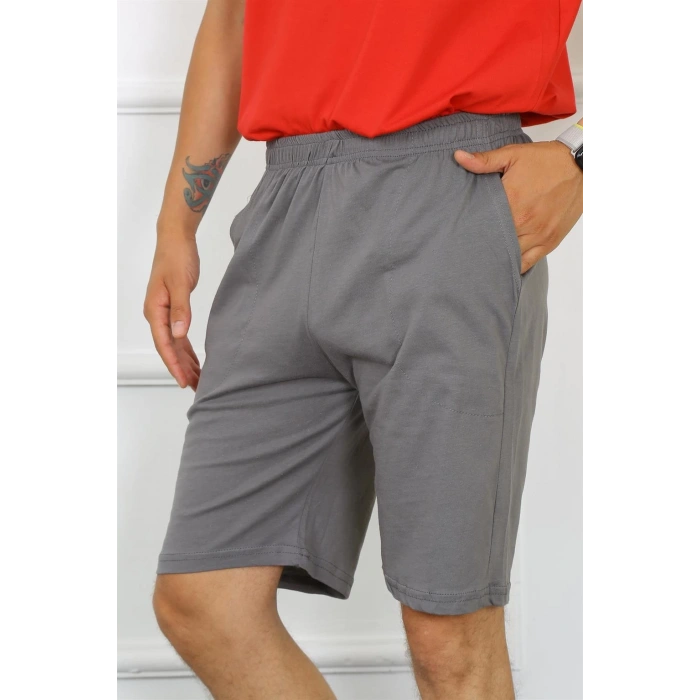 MİRAY- Erkek Pamuk Füme Şort