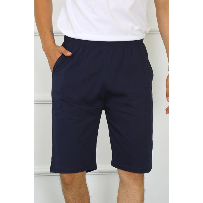 MİRAY- Erkek Pamuk Lacivert Kapri