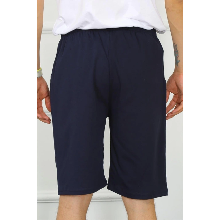 MİRAY- Erkek Pamuk Lacivert Kapri