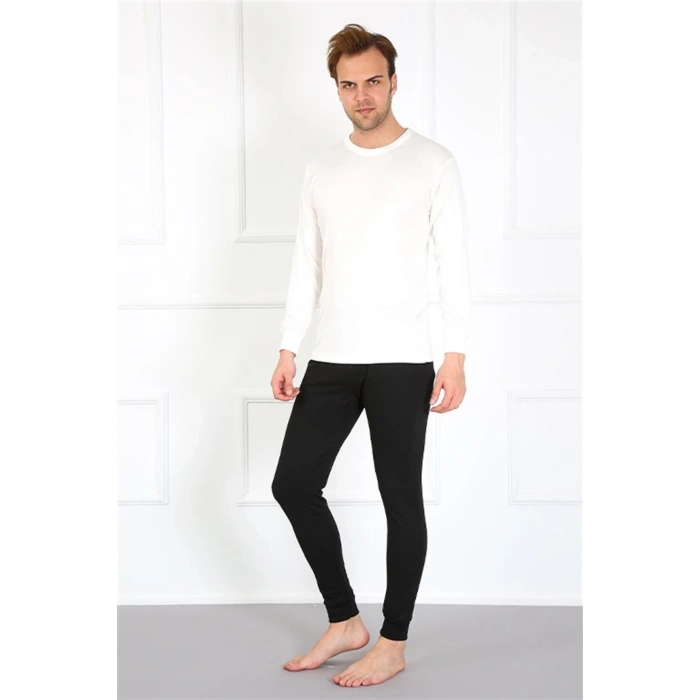 MİRAY- Erkek Pamuk Lacivert Tek Alt İçlik