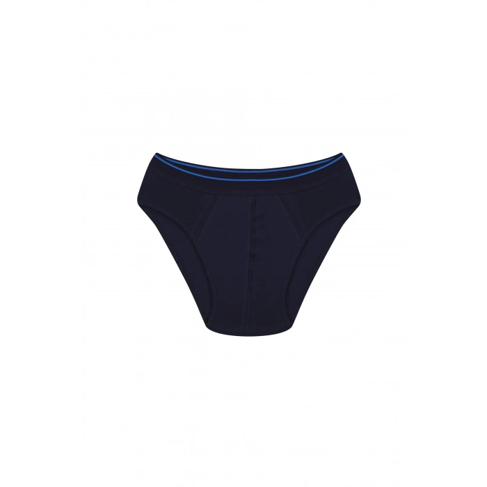 MİRAY- Erkek Pamuk Likralı Slip Lacivert