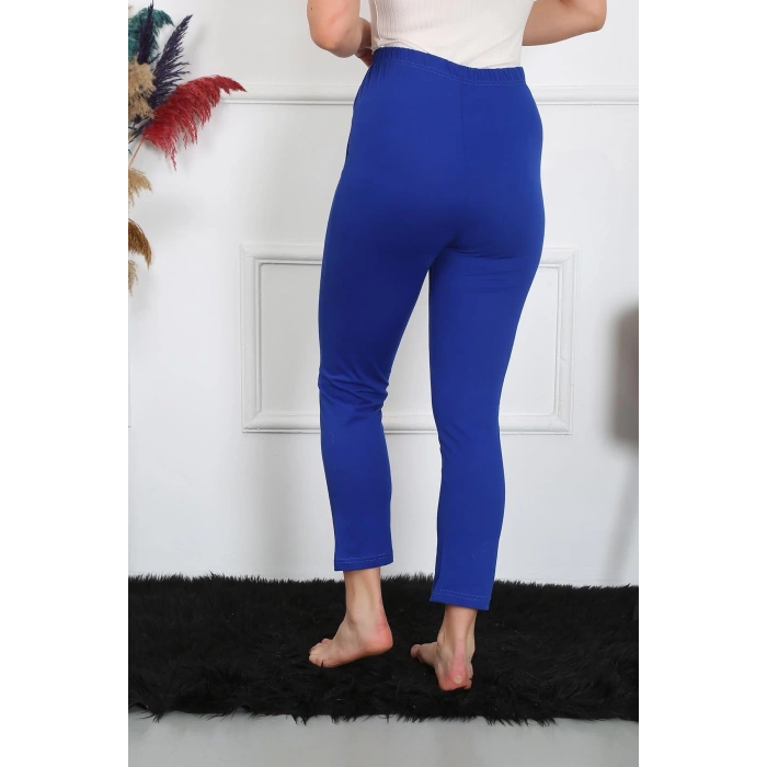 MİRAY- Kadın Pamuklu Sax Tek Alt Pijama