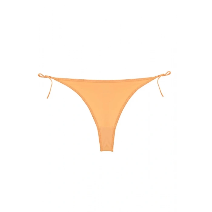 MİRAY- Kadın Turuncu Yandan Bağlamalı 2li Tanga Slip