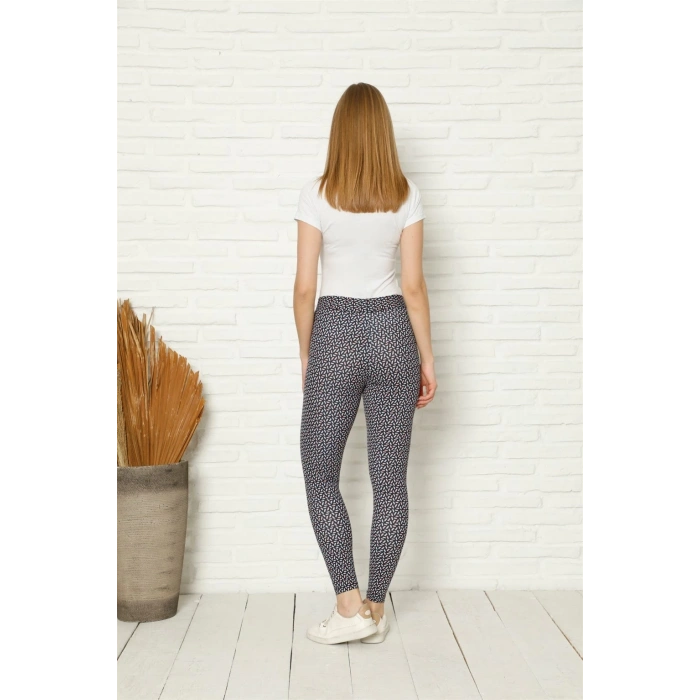 MİRAY- Penye Likralı Tayt Lacivert