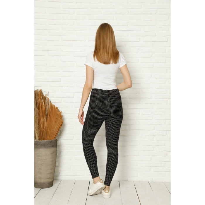 MİRAY- Penye Likralı Tayt Siyah