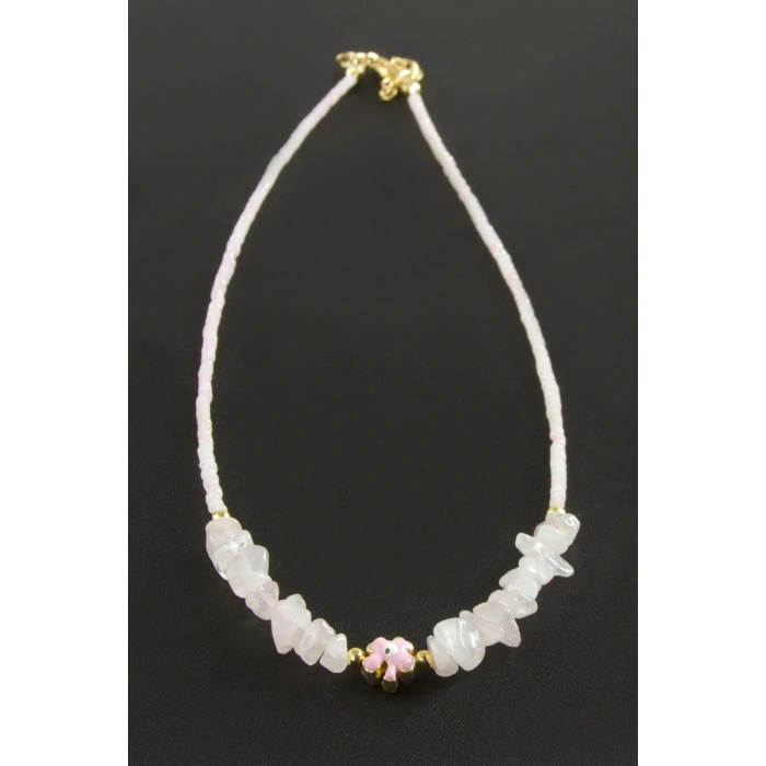 Miyoki Boncuk Küp Kristal Kolye 1 Adet