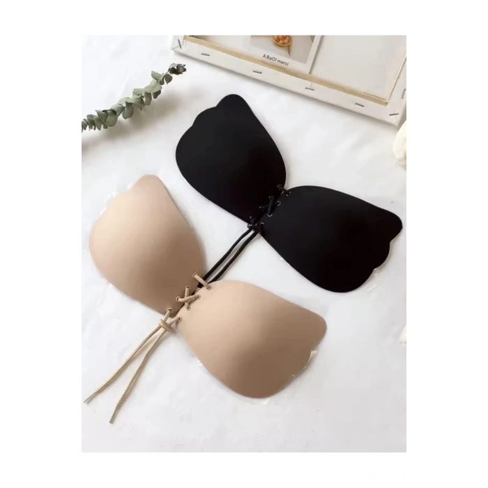 MARSİLYAN- 2li Yapışkan Kelebek Sütyen-519