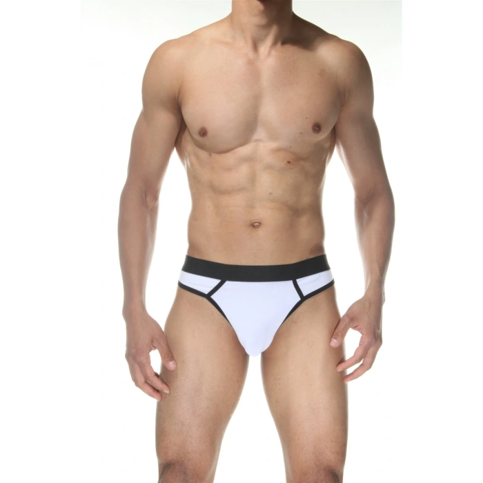 MARSİLYAN- Beyaz Erkek Tanga Çamaşırı