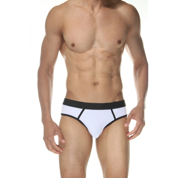 MODLİVE Beyaz Jockstrap Erkek İç Giyim